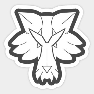 Wolf design Sticker